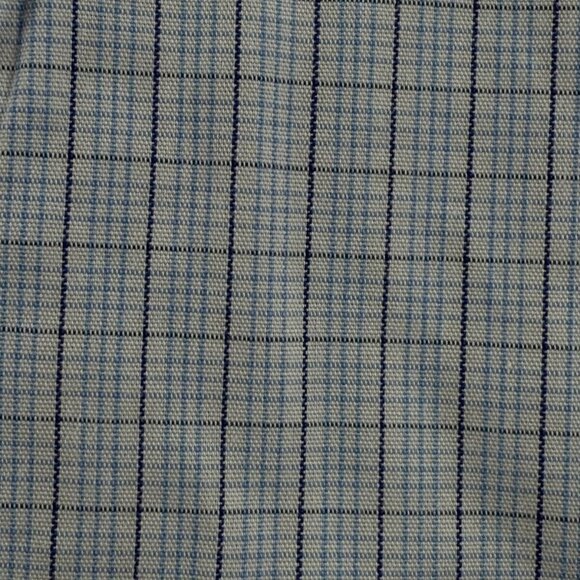 Brooks Brothers Slim Button-Down Blue Cotton 15-4/5 Non-Iron Check Long Sleeve - Picture 14 of 14